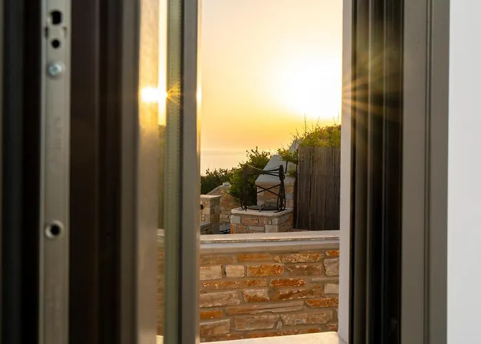 Seaside House With Sunset View And Small Pool Villa Chora (Ios)